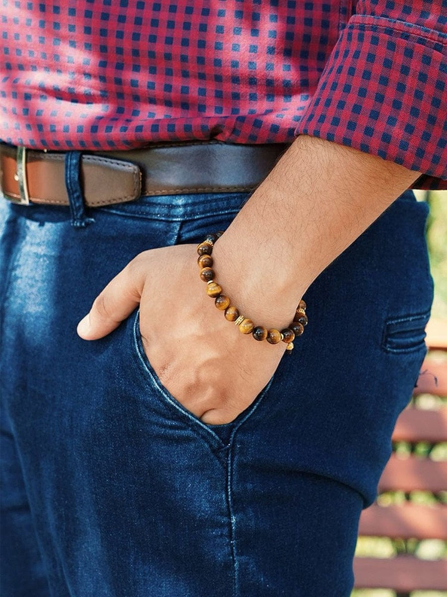 Bracelet Homme : Œil de Tigre ou Onyx ? Comment Trancher