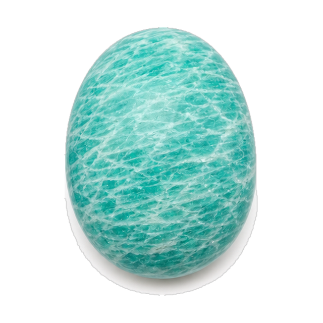 Amazonite — pierre naturelle roulée | Source Sacrée