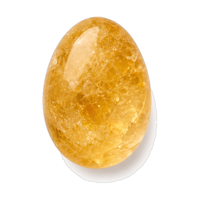 Citrine — pierre naturelle roulée | Source Sacrée
