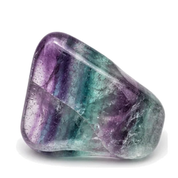 Pierre fluorite roulée — lithothérapie | Source Sacrée