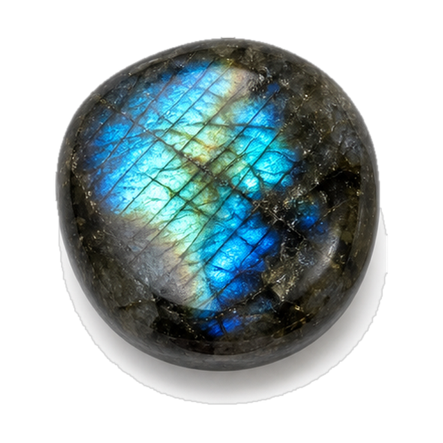 Labradorite — pierre naturelle roulée | Source Sacrée