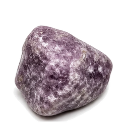 Pierre lepidolite roulée — lithothérapie | Source Sacrée