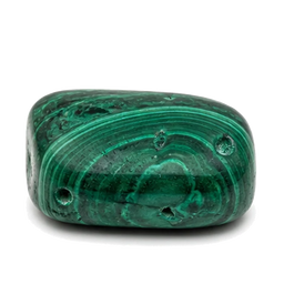 Pierre malachite roulée — lithothérapie | Source Sacrée