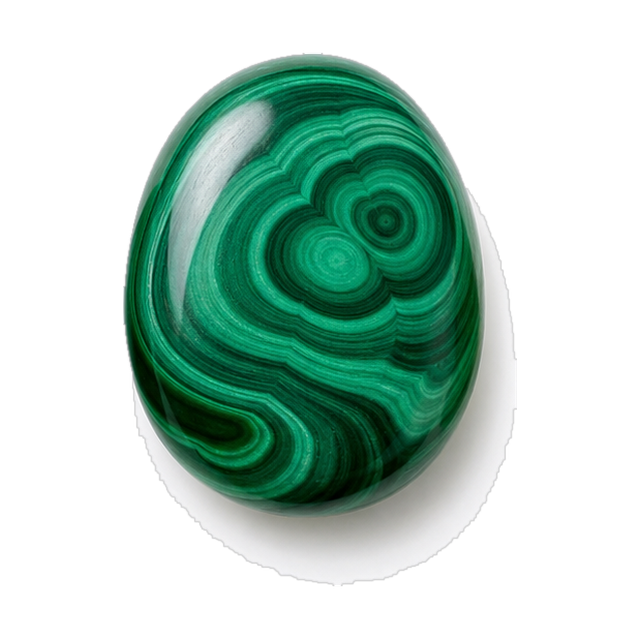 Malachite — pierre naturelle roulée | Source Sacrée