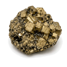 Pierre pyrite roulée — lithothérapie | Source Sacrée