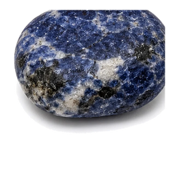 Pierre sodalite roulée — lithothérapie | Source Sacrée