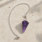 Pendule Radiesthesie - Amethyste — photographie produit premium