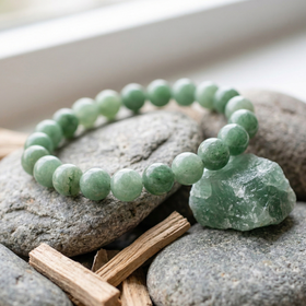 Bracelet Aventurine Verte - Pierre Naturelle Perles 8mm