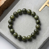 Bracelet épidote perles 8mm vert naturel - lithothérapie