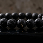 Bracelet pierre de lave diffuseur huiles essentielles