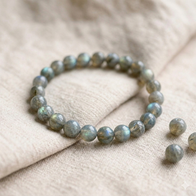 Bracelet Labradorite - Pierre Naturelle Perles 8mm