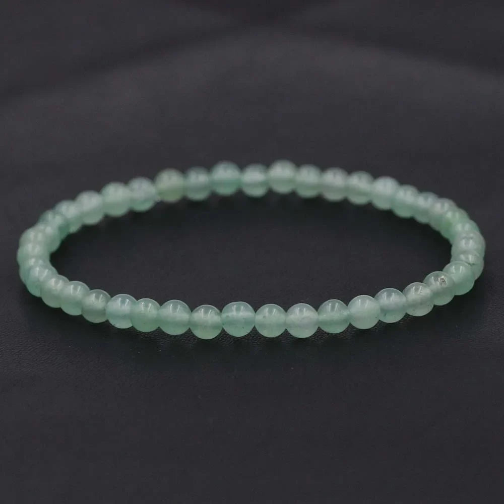 Bracelet aventurine verte pierre naturelle perles 8mm - lithotherapie