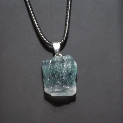 Pendentif Pierre Brute - Fluorite