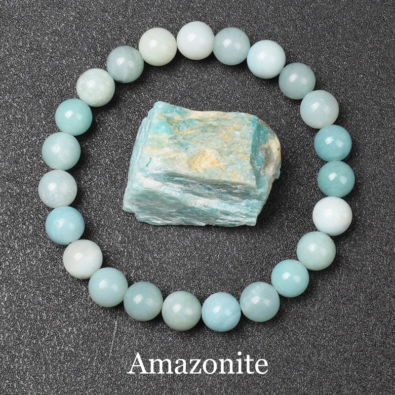 Bracelet Obsidienne Dorée 8 mm, Perles Naturelles Dorées