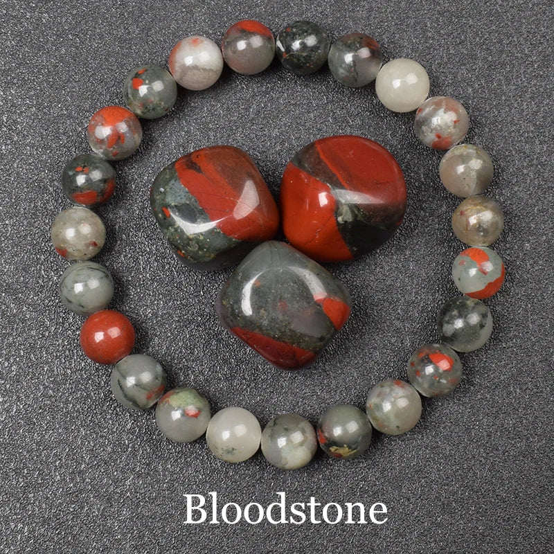Bracelet Obsidienne Dorée 8 mm, Perles Naturelles Dorées