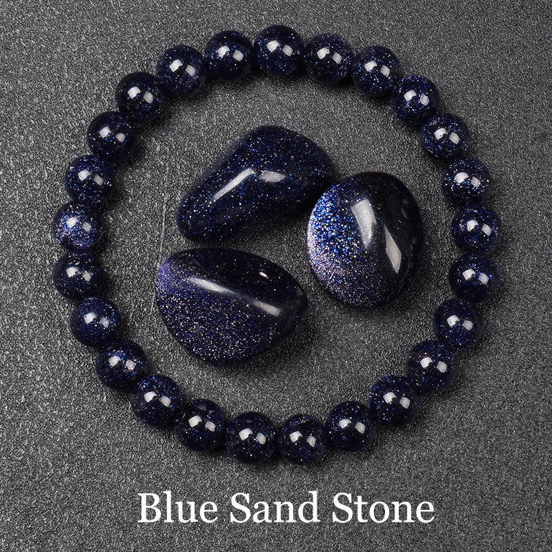 Bracelet Obsidienne Dorée 8 mm, Perles Naturelles Dorées