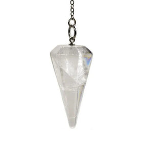 Pendule Radiesthesie - Cristal de Roche