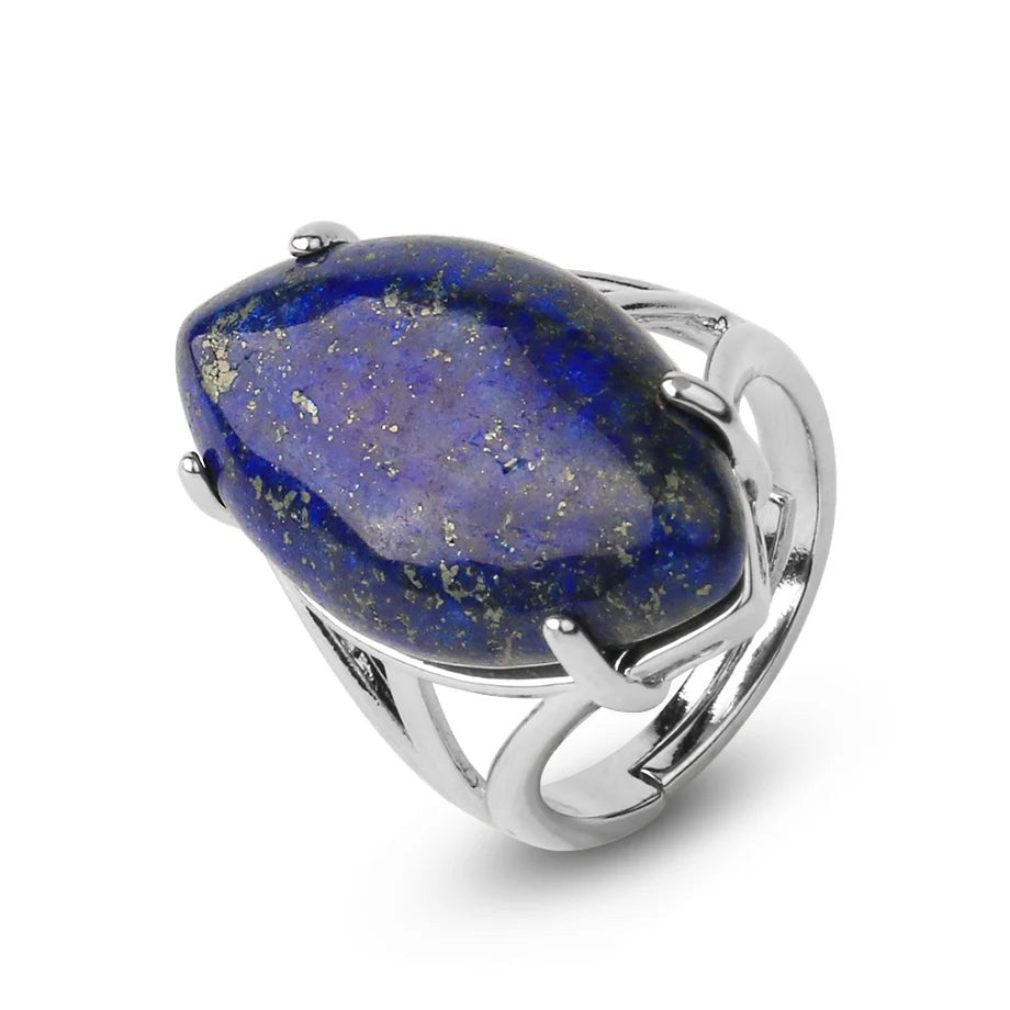 Bague Lapis-Lazuli Réglable