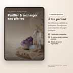 Guide PDF purification des pierres à lire sur tablette et téléphone