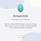 Amazonite : communication, douceur et confiance — symbolique traditionnelle