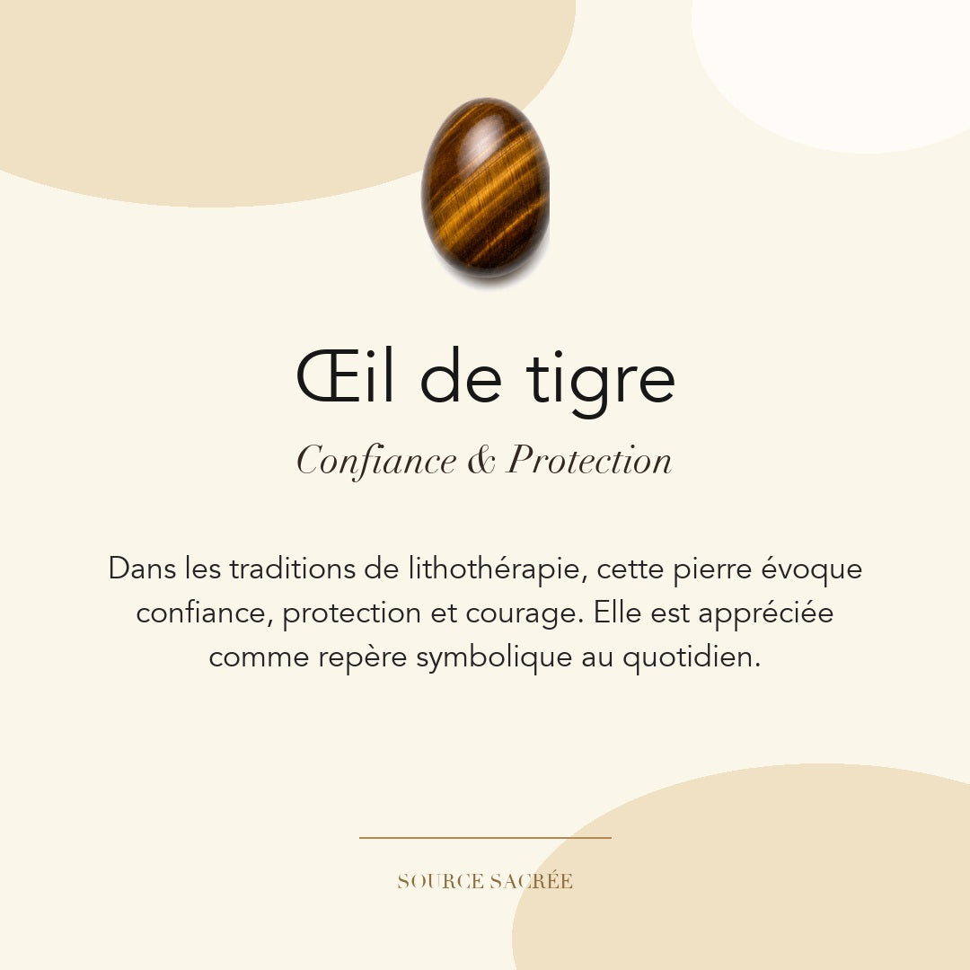 Œil de tigre : confiance, protection et courage — symbolique traditionnelle