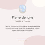 Pierre de lune : intuition, douceur et cycles — symbolique traditionnelle