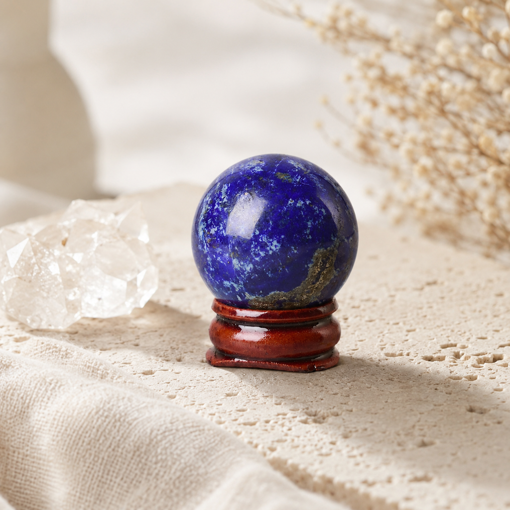 Sphère en Lapis Lazuli Naturel – 28 à 32 mm